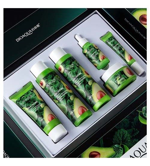 Bioaqua Avocado Elasticity Beauty Skin Care Series Gift Set